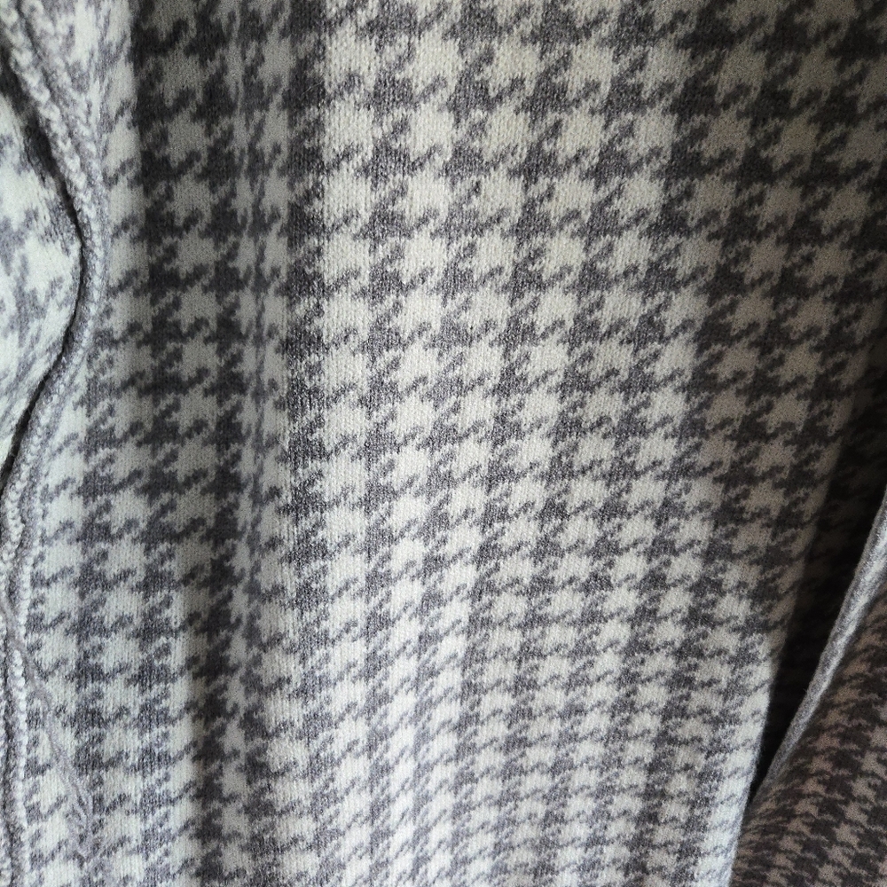 SIONI Fur collar sweater coat NWT - Picture 9 of 12